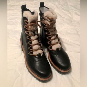 Nine West Women’s Ivani3 combat boots, size 10